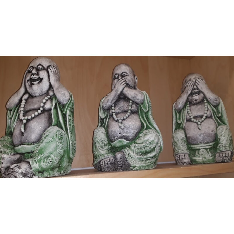 Buda Pachon Ver Oir Callar verde