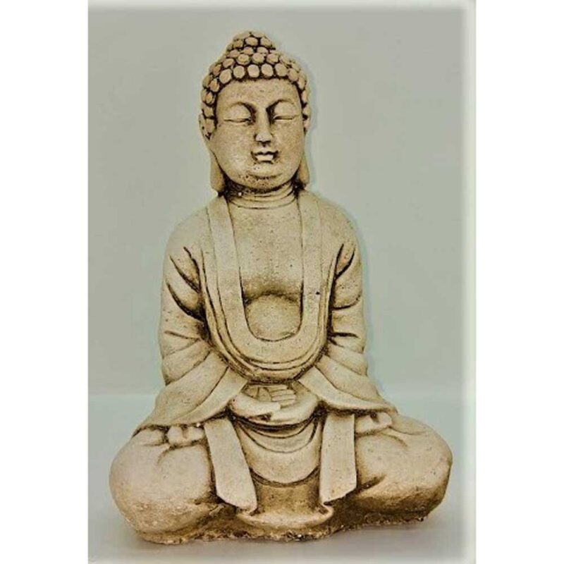 Buda Meditación Gris