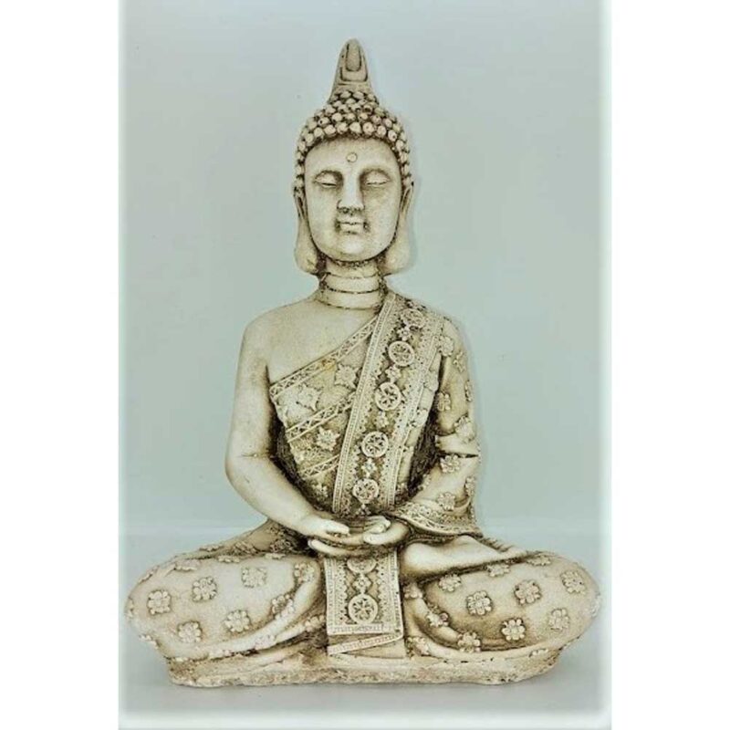 Buda Orando Gris