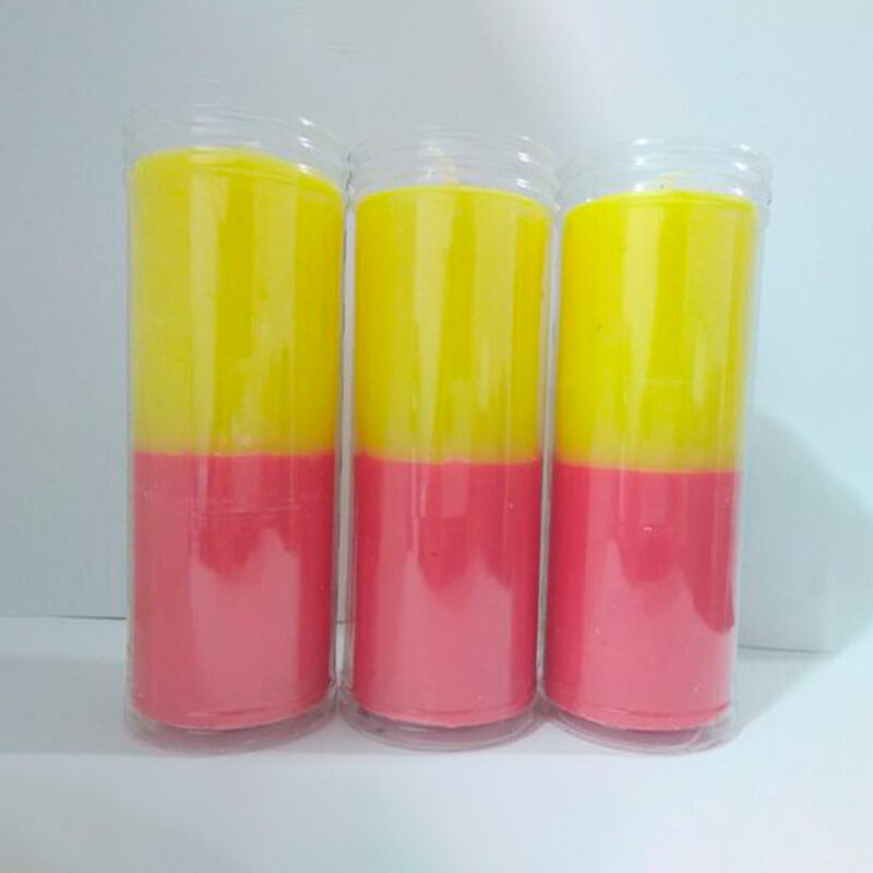 Velones de Petición: Un Potente Ritual con Velas de 2 colores - Amarillo y Rojo