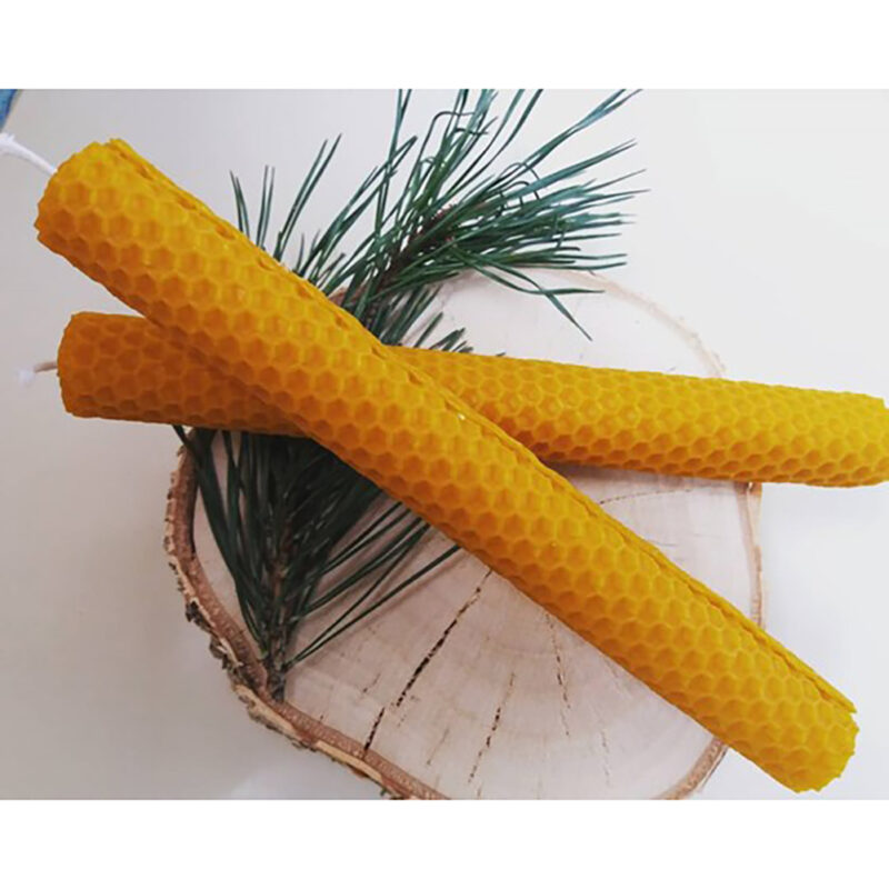 Velas Panal de Miel 2 x 18cm