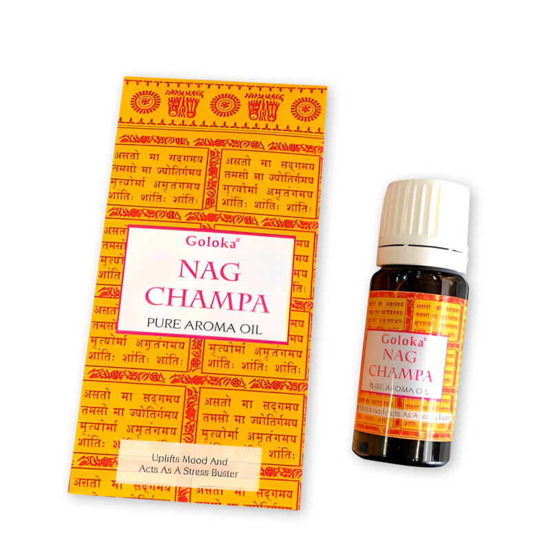 Aceite Esencial Nag Champa Goloka  10 Ml.