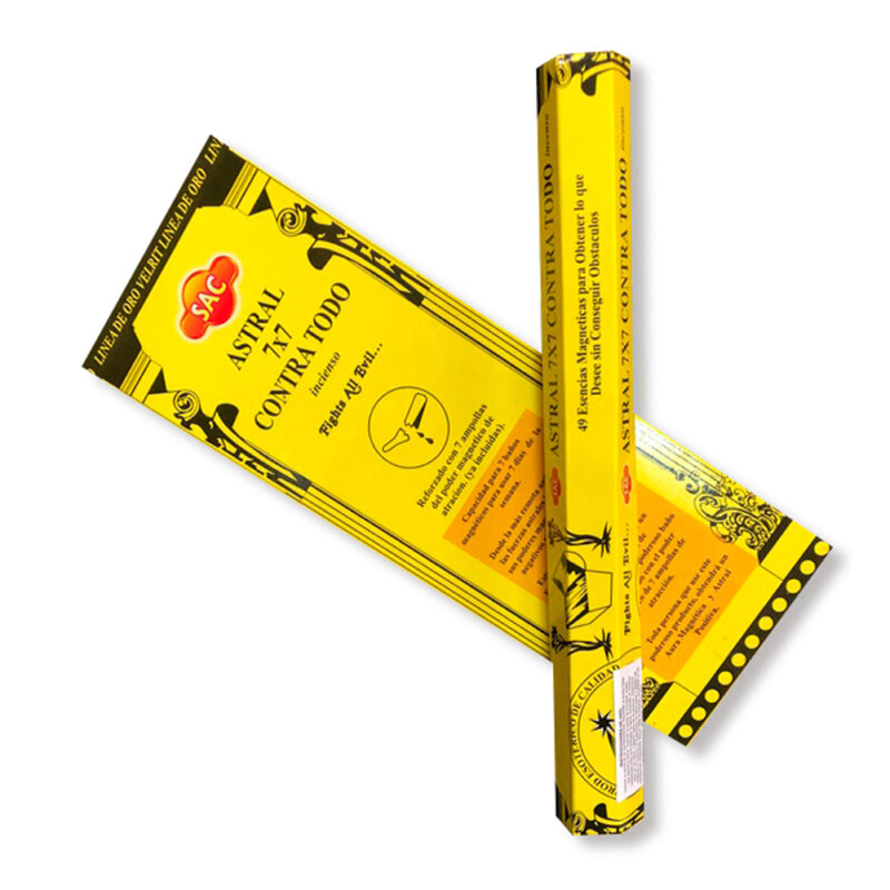 Incienso Astral 7x7 Contra Todo Sac