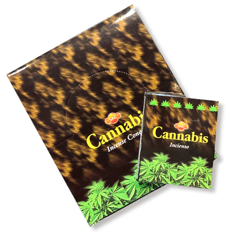 Incienso Conos Cannabis Sac