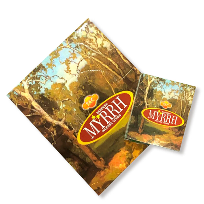 Incienso Conos Mirra Sac