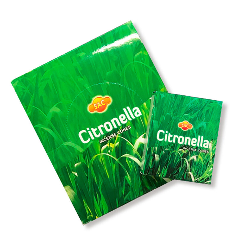 Incienso Conos Citronella Sac