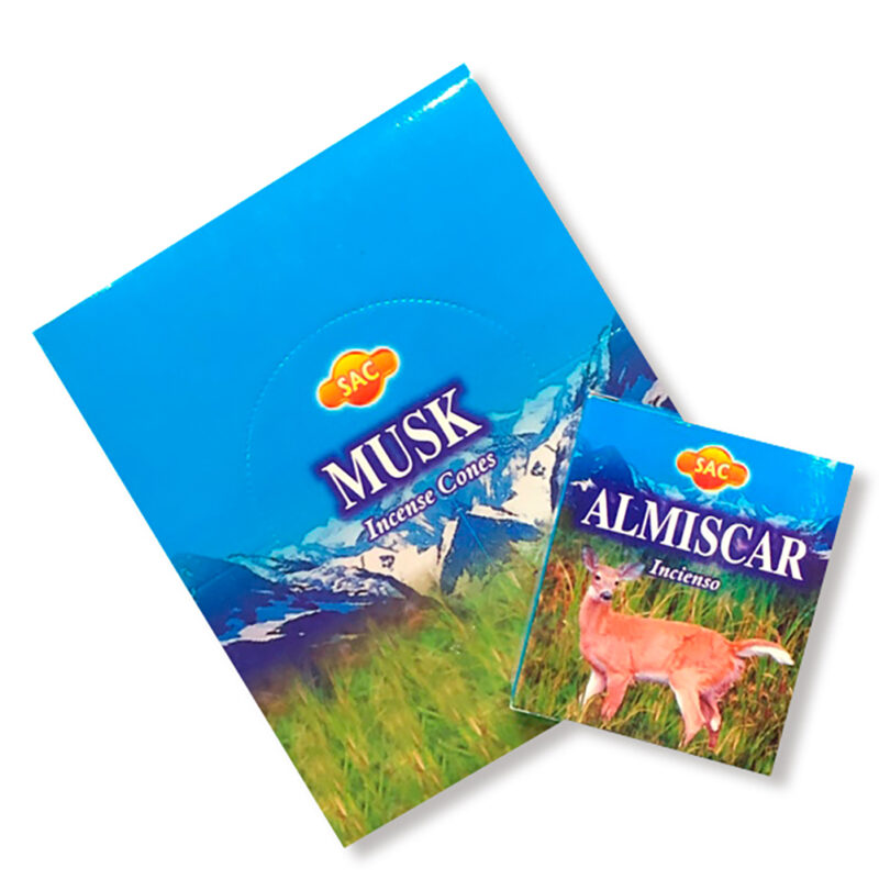 Incienso Conos Musk Almizcle Sac