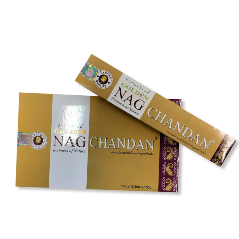 Incienso Golden Nag Chandan Dorado Vijayshree