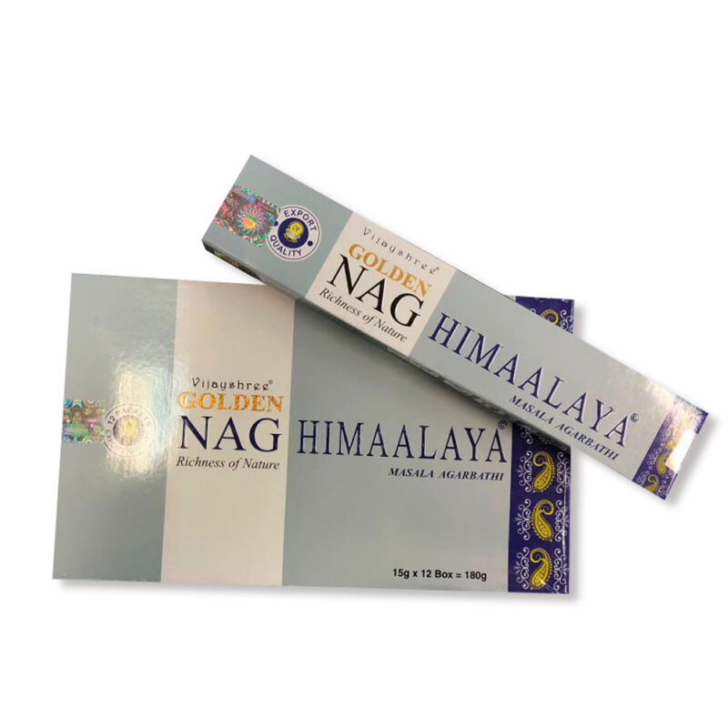 Incienso Golden Nag Himalaya Plata Vijayshree