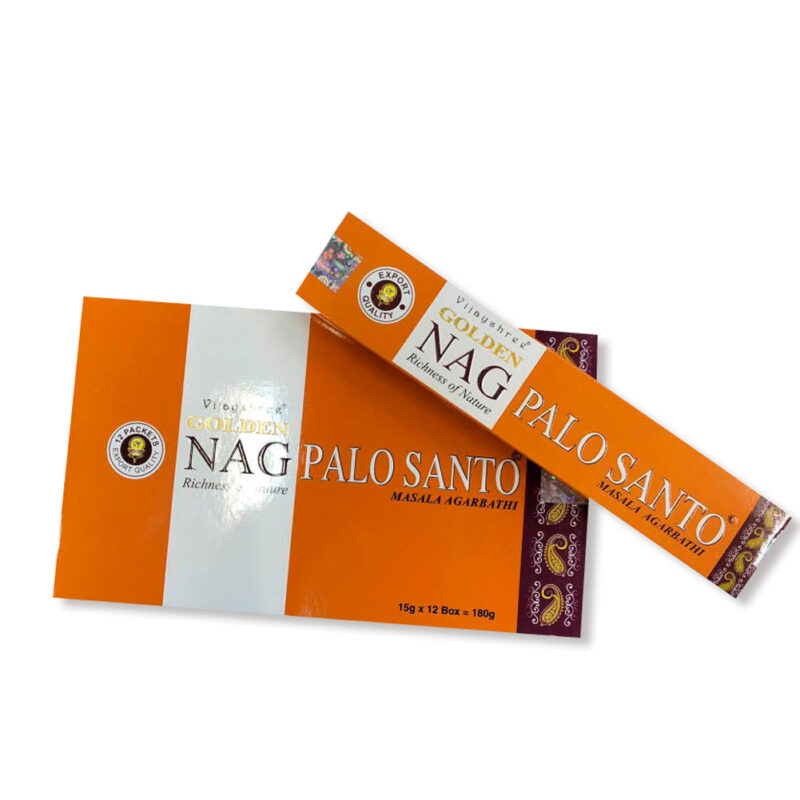 Incienso Golden Nag Palo Santo Vijayshree