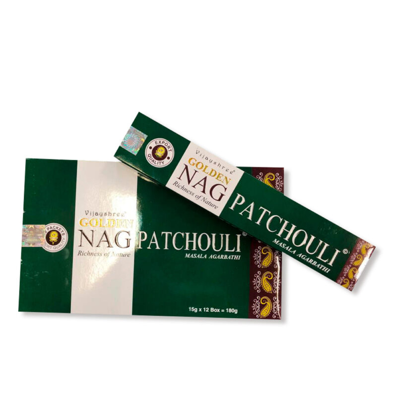 Incienso Golden Nag Patchouli Vijayshree