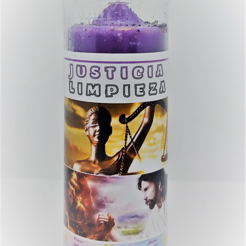 Velas Ritualizadas Para Justicia Y La Limpieza