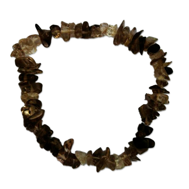 Pulsera De Cuarzo Ahumado