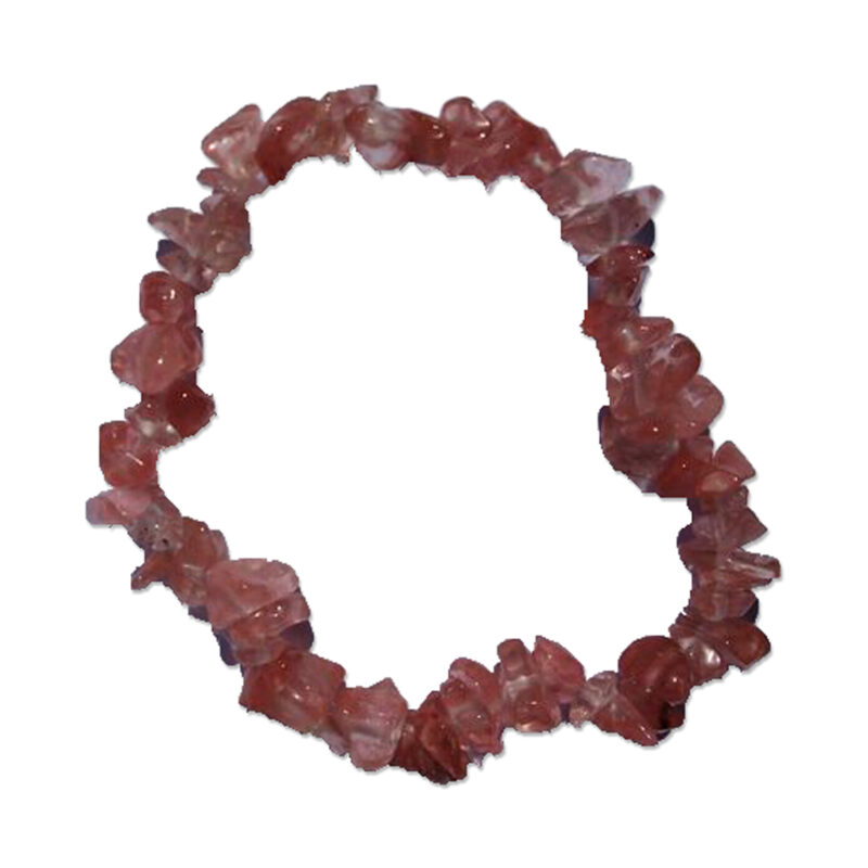 Pulsera De Cuarzo Rosa
