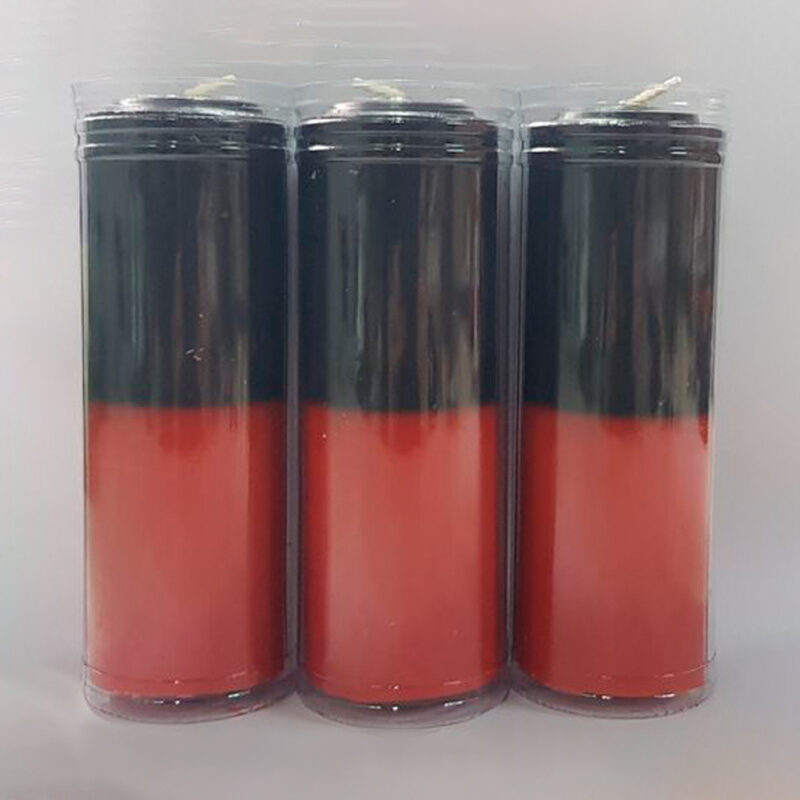 Velones de Petición: Un Potente Ritual con Velas de 2 colores - Negro y Rojo