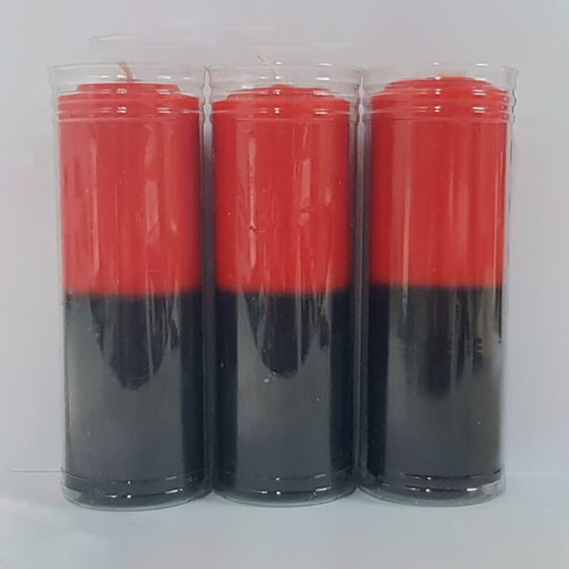 Velones de Petición: Un Potente Ritual con Velas de 2 colores - Rojo y Negro