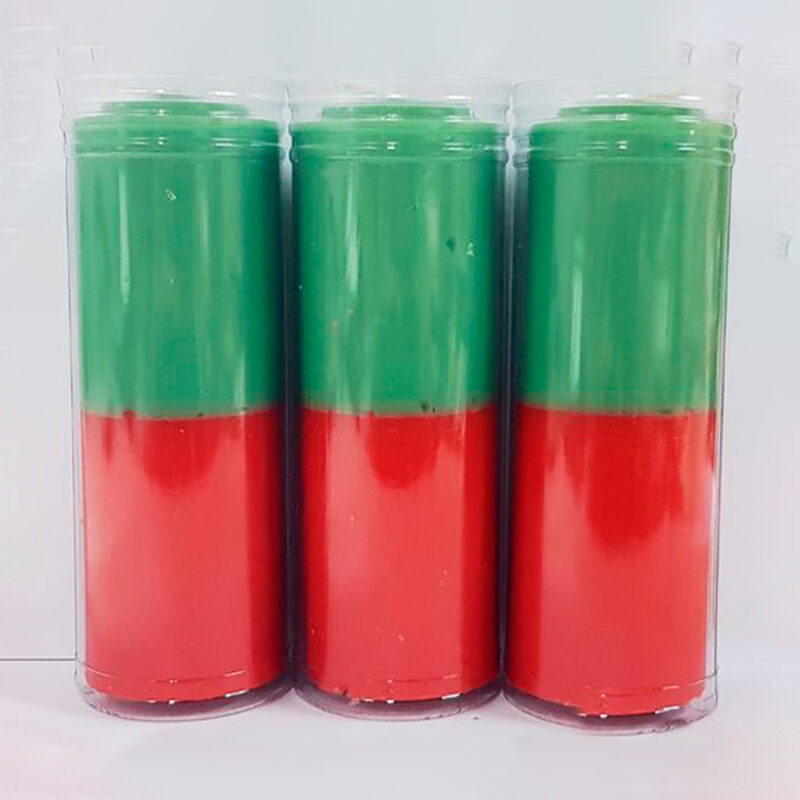 Velones de Petición: Un Potente Ritual con Velas de 2 colores - Verde y Rojo