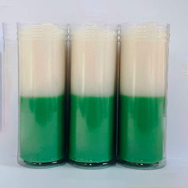 Velones de Petición: Un Potente Ritual con Velas de 2 colores - Blanco y Verde