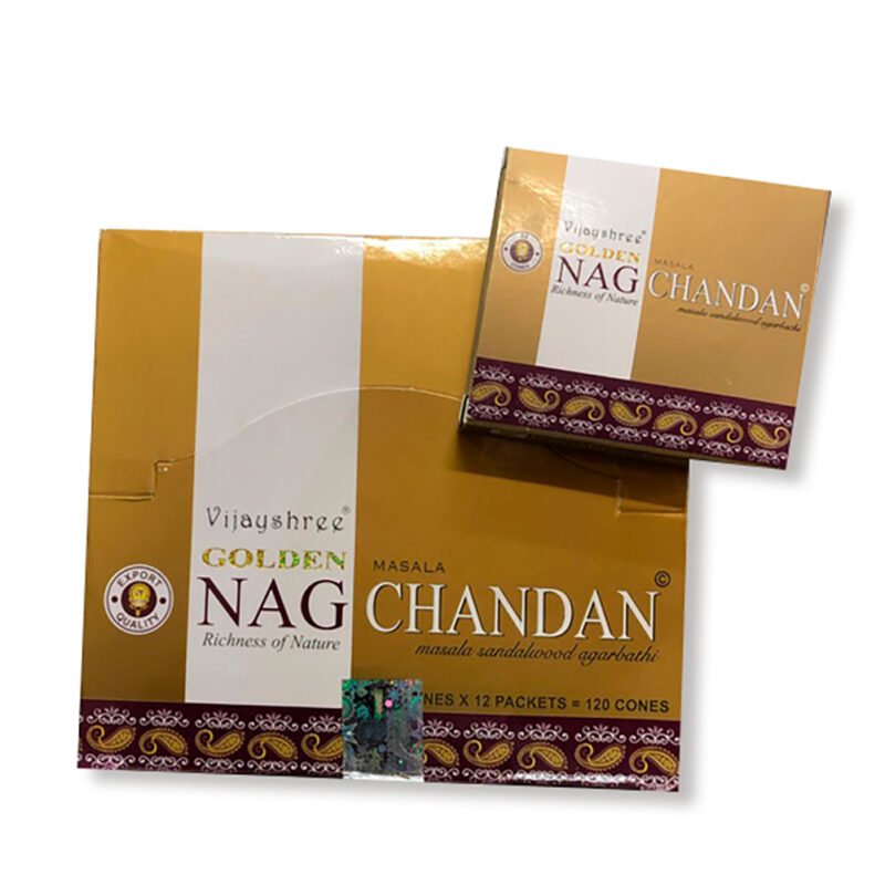 Incienso Conos Golden Nag Chandan