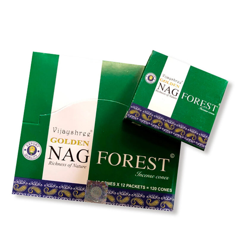 Incienso Conos Golden Nag Forest