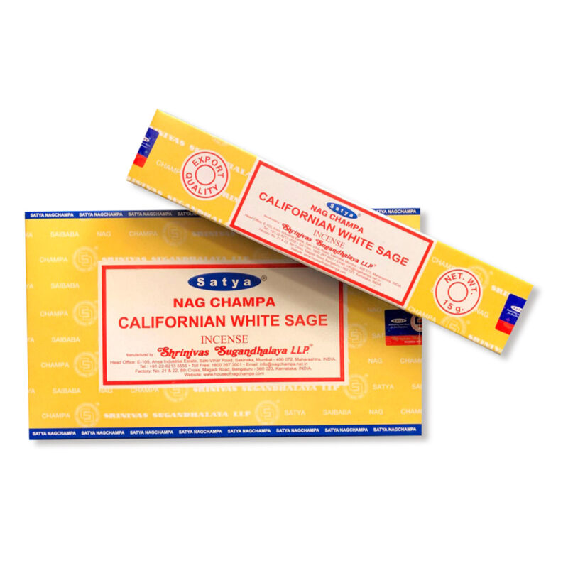 Incienso Salvia Blanca Californiana Satya