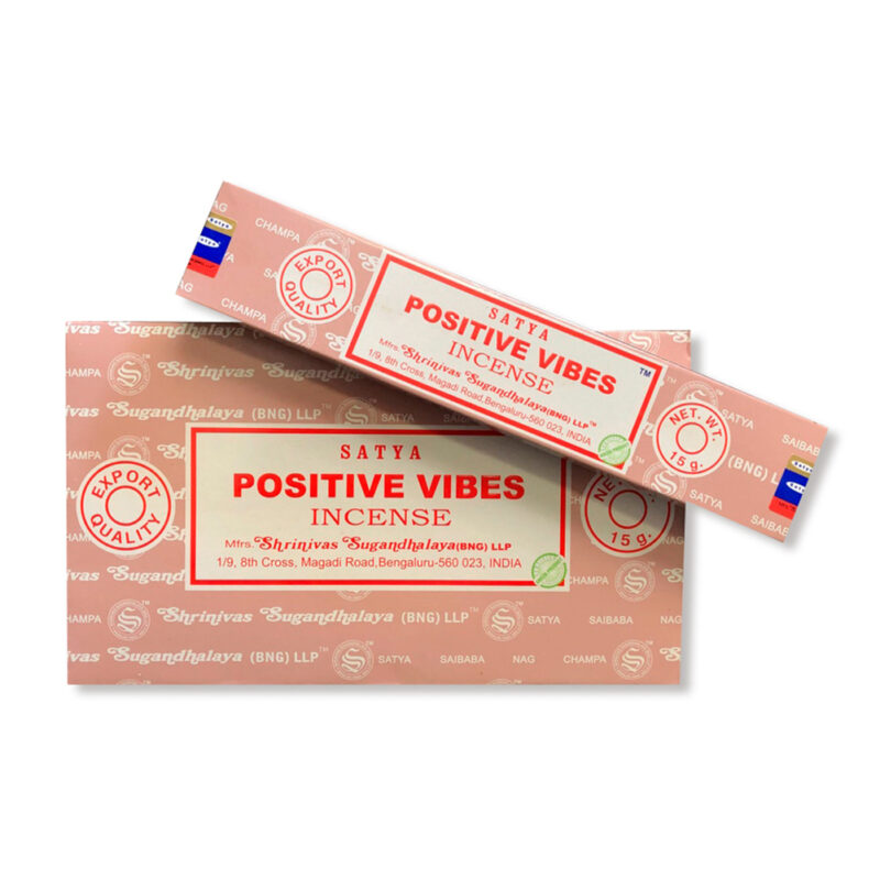 Incienso Vibraciones Positivas Satya
