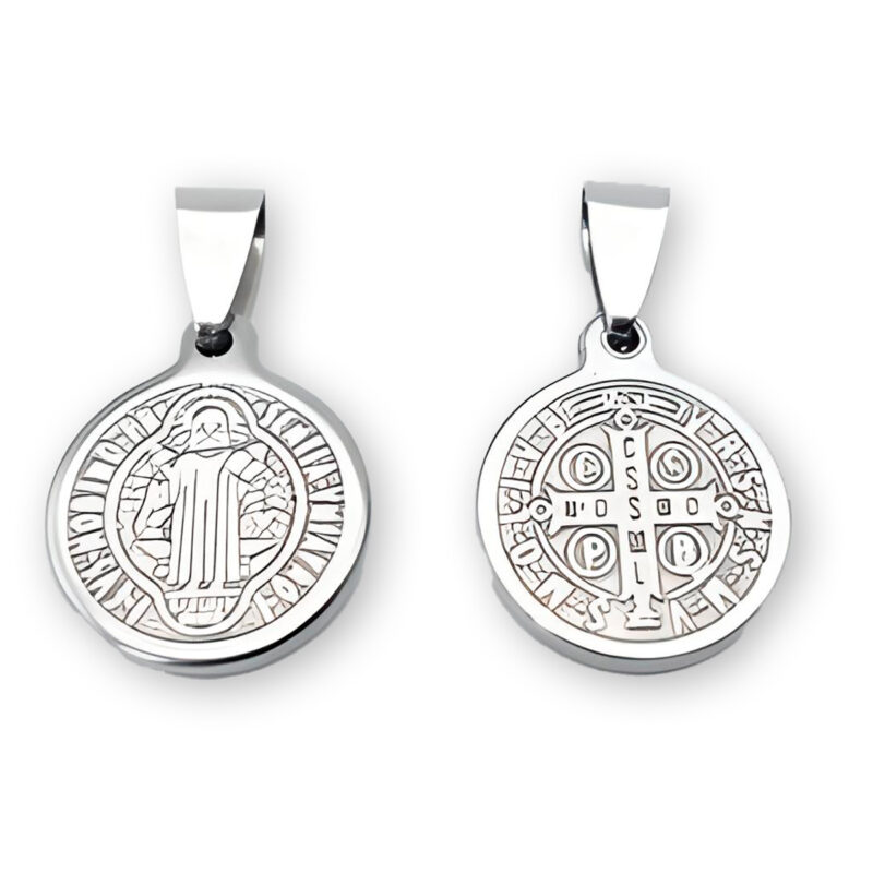 Colgante Medalla De San Benito