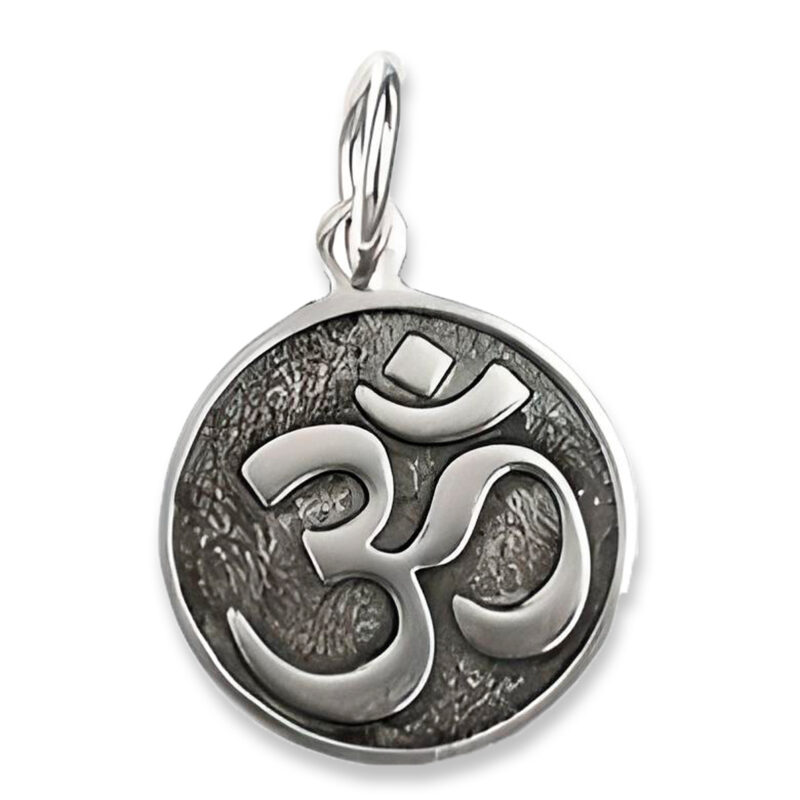 Colgante Medalla Om
