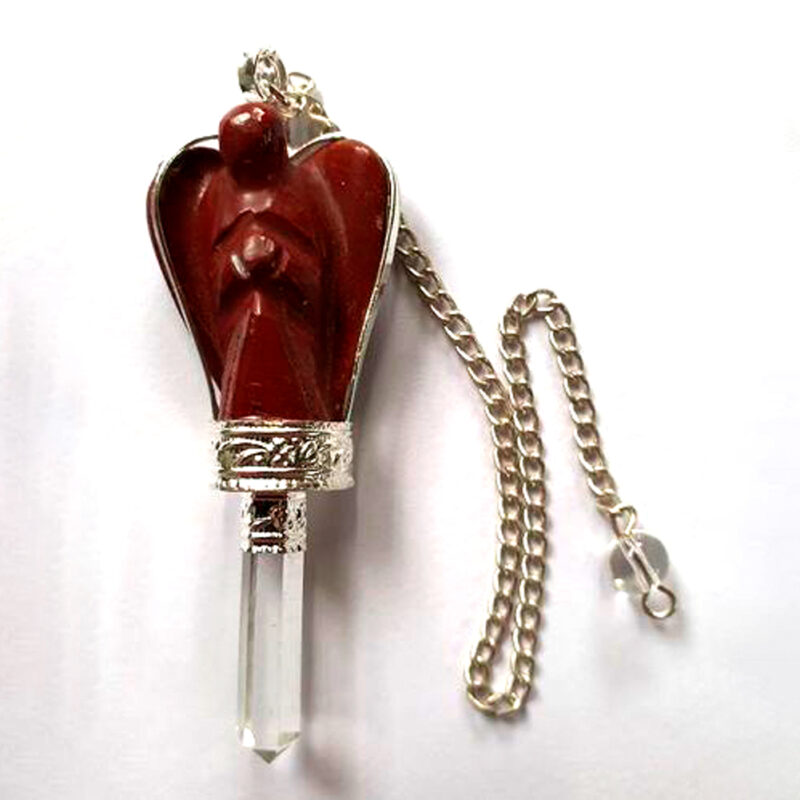 Péndulo Angel Jaspe Rojo
