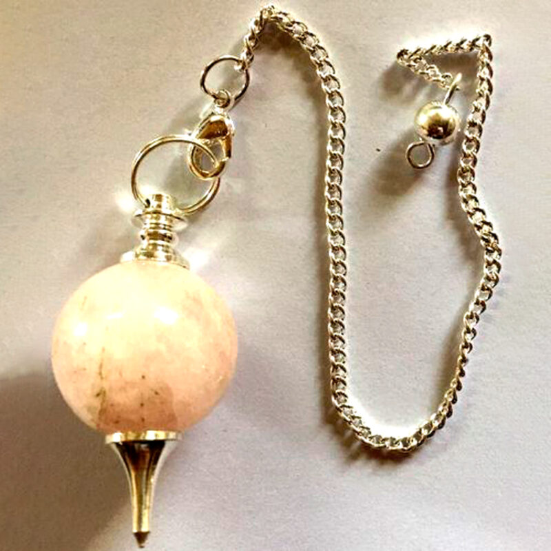 Péndulo Esfera Cuarzo Rosa Mayorista