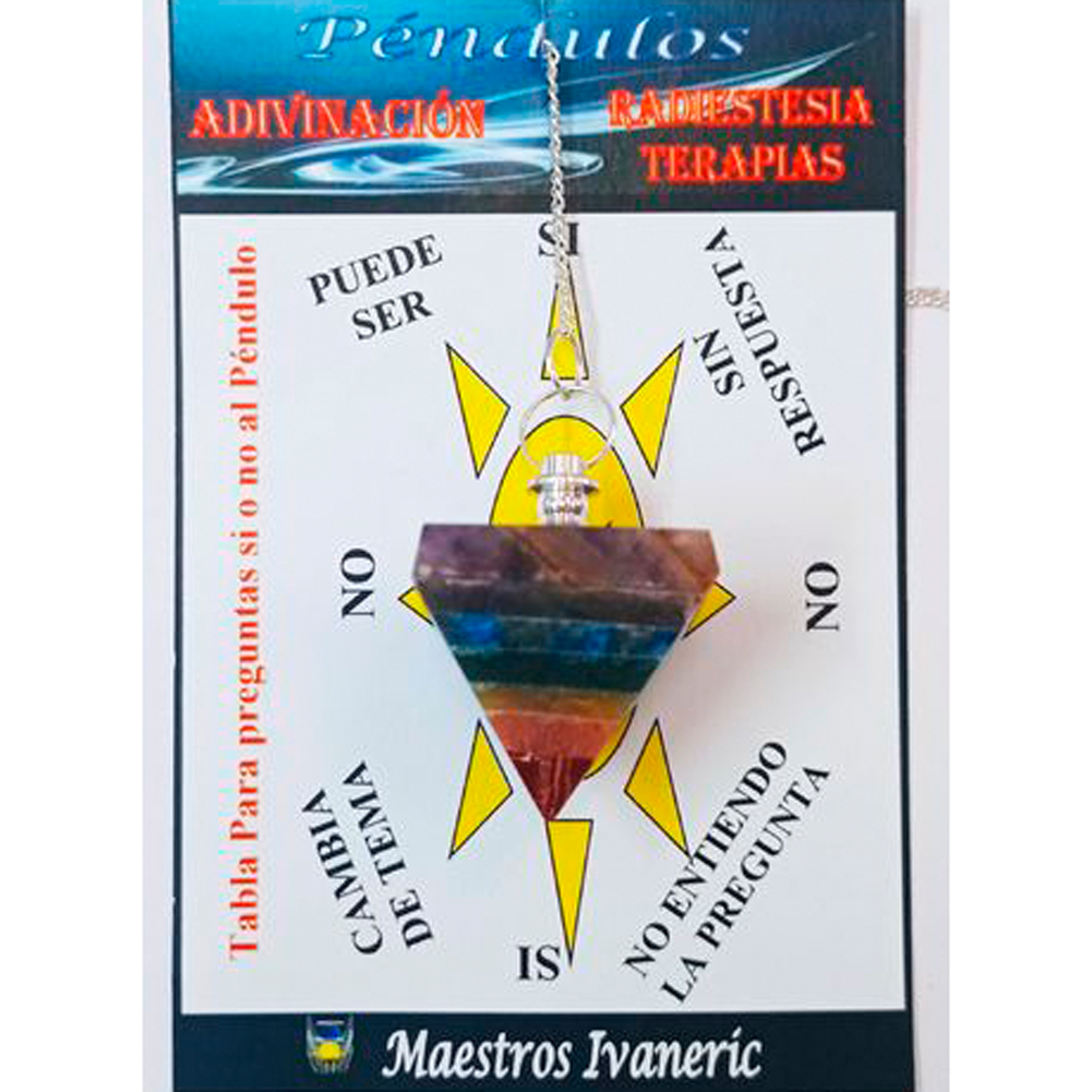 Péndulo Piramide 7 Colores