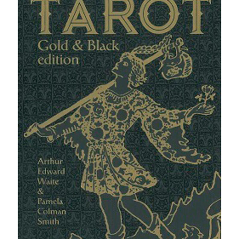 Tarot Gold Black libro más Cartas