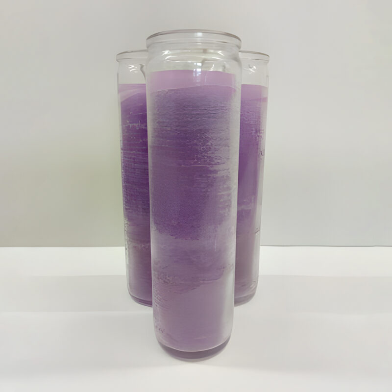 Velones de Petición: Un Potente Ritual con Velas de 1 color - Violeta